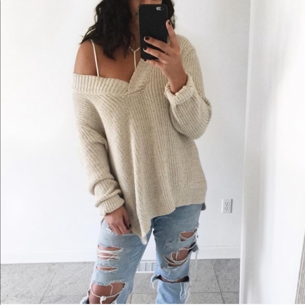 Urban Outfitters Silent + Noise Chunk Knit Sweater - Picture 2 of 6